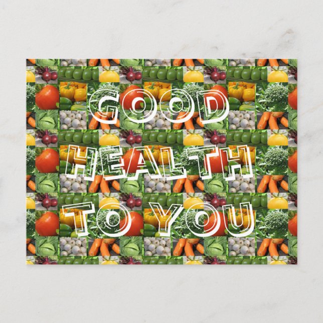 Bra Health to You Postcard Vykort (Framsida)