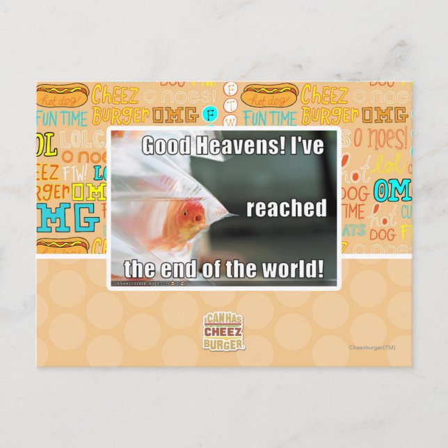 Bra himmlar! vykort (Framsida)