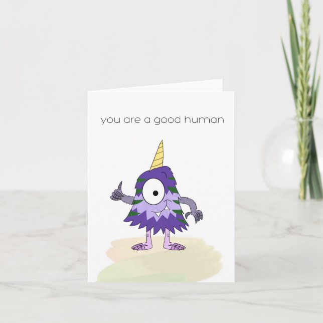 Bra Human Card Kort (Framsida)