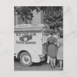 Bra Humor Ice Cream Lastbil Vykort