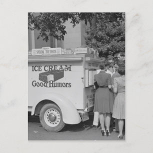 Bra Humor Ice Cream Lastbil Vykort