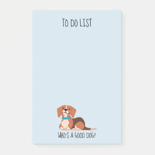 Bra Hund Postit Notes Post-it Block