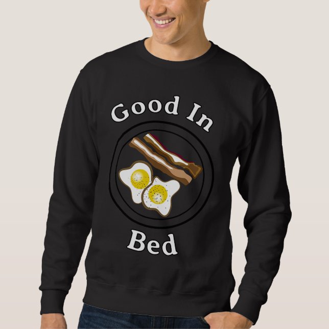 Bra i brödsäcksmjöl av baconägg lång ärmad tröja (Framsida)