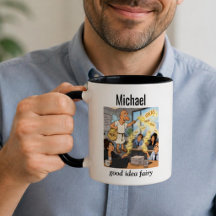 Bra idé Sagoväsen Kollega Rolig Personlig Kaffe