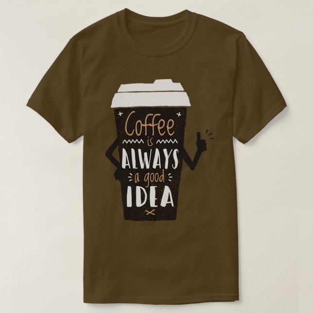 BRA IDEA COFFEE T SHIRT (Design framsida)
