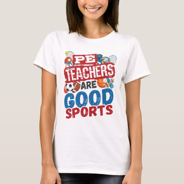 BRA Idrott Phys Ed Teacher T Shirt (Framsida)