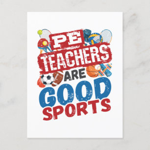 BRA Idrott Phys Ed Teacher Vykort