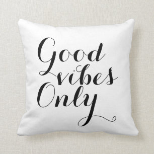 Bra inspirera Motivational lycklig för Vibes Kudde