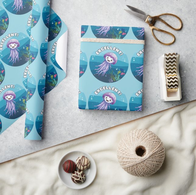 Bra, Jelly Fish Presentpapper (Hantverk)