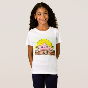 BRA JERSEY T-SHIRT - NYFIKNARE LITE GIRL