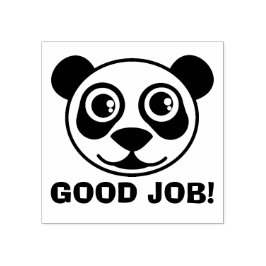 Bra Job Panda Ansikte Stämpel