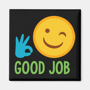 Bra jobb Emoji Magnet