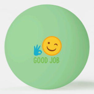 Bra jobb Emoji Pingisboll