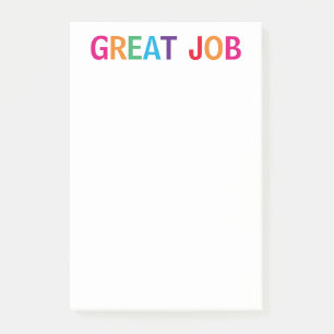 Bra Jobb Ljust Post-it Block