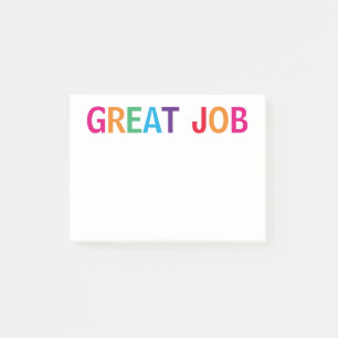 Bra Jobb Ljust Post-it Block