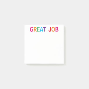 Bra Jobb Ljust Post-it Block