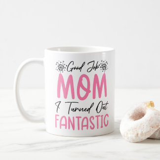 Bra jobb mamma rolig fantastisk mamma cool mamma kaffemugg