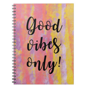 Bra journal för Vibes endast Anteckningsbok