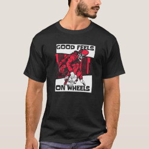 Bra känner på Hjul Skatergirl Skaterboy Skateboa T Shirt