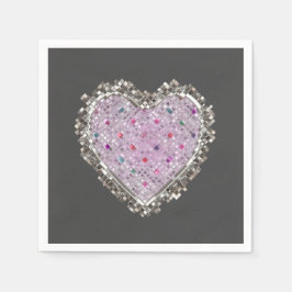 Bra Kärlek Charm Pappersservett