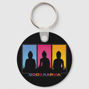 Bra Karma Buddhas Nyckelring