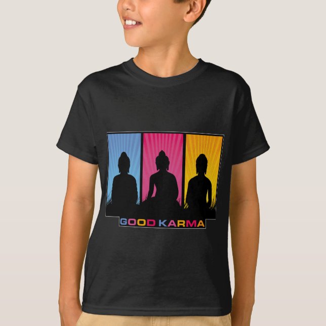 Bra Karma Buddhas Tee (Framsida)