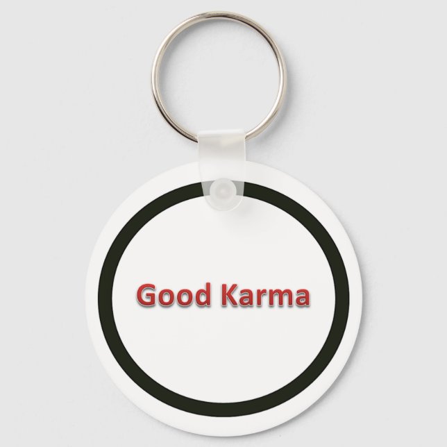 Bra Karma Keychain Nyckelring (Framsida)