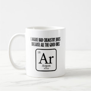 Bra kemi skojar den roliga muggen för Argon Kaffemugg