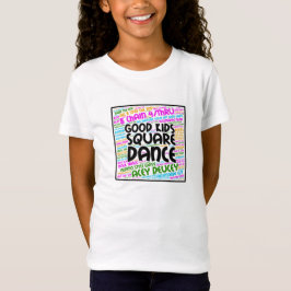 Bra Kids Square Dance T Shirt