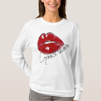 "Bra kisser" Modern Kvinnor T-Shirt