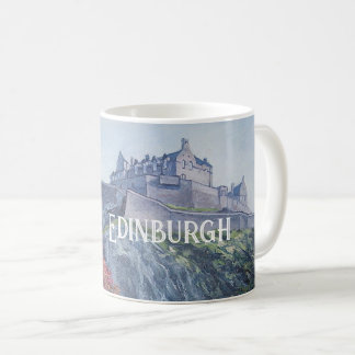 Bra konst av vackert Skottland Edinburgh Kaffemugg