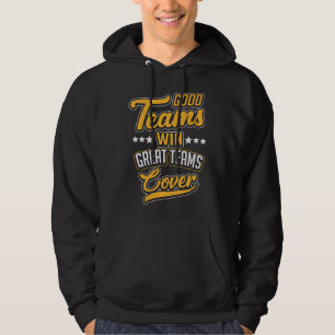 Bra lag vinner fantastiska lag täcker sportspel Ga Hoodie