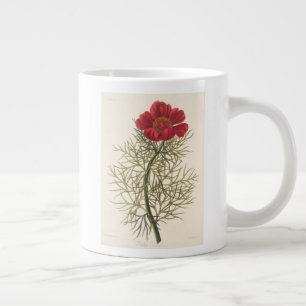 Bra lämnade Paeony Jumbo Mugg