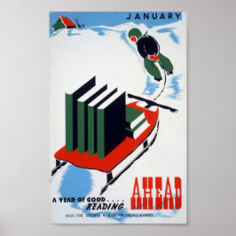 Bra Läsning framåt Poster