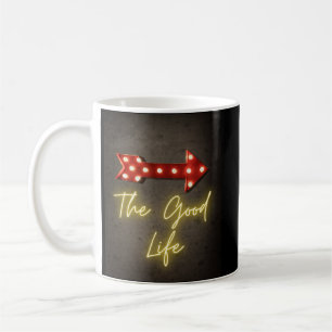 Bra Life Neon Arrow Kaffemugg