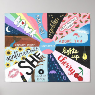 Bra Line Inspired Fläkt Art Poster