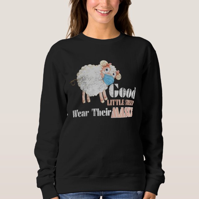 Bra Little Sheep Bära deras maskfågel som föds upp T Shirt (Framsida)