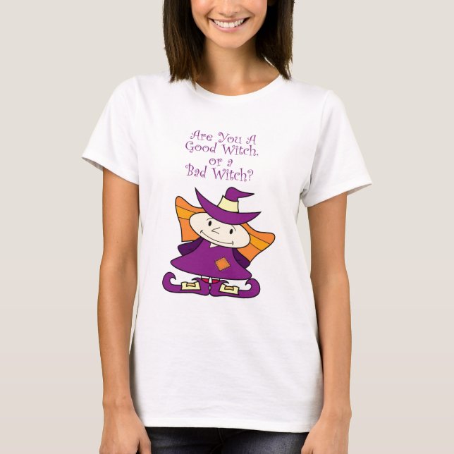 Bra Little Witch T Shirt (Framsida)