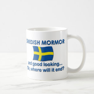 Bra Lkg svenska Mormor (mormodern) Kaffemugg