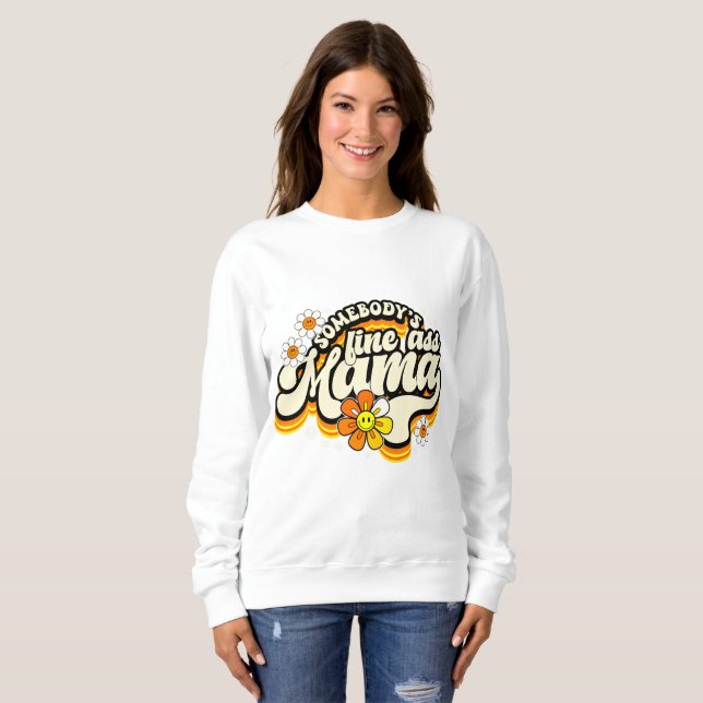 Bra Mamma retro T Shirt (Hel framsida)