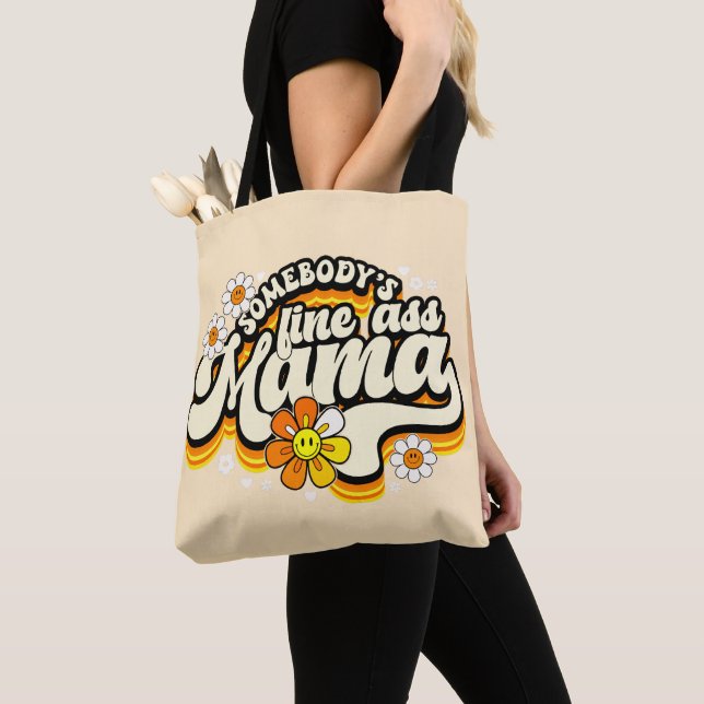 Bra Mamma retro Tygkasse (Närbild)