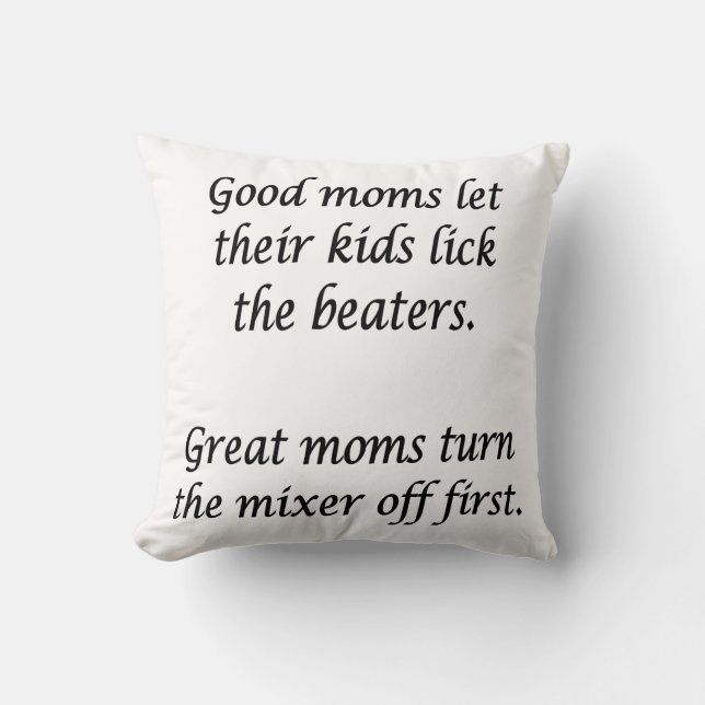 Bra mammor fantastiska mammor  kudde (Framsida)
