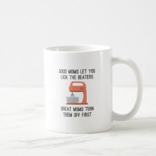 Bra mammor låter dig slicka visparna kaffemugg