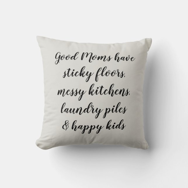 Bra Mammor Lycklig Kids Gift Pillow Kudde (Framsida)