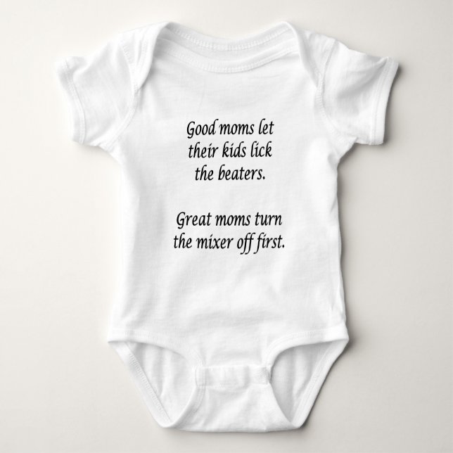Bra mammor och fantastiska mammor tee (Framsida)