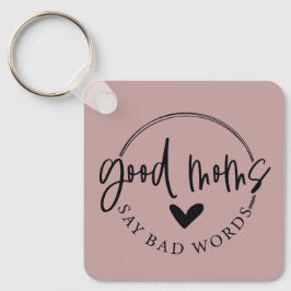 Bra Mammor Säg dålig Ord Nyckelring