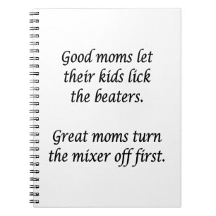 Bra mammor Super mammor Anteckningsbok