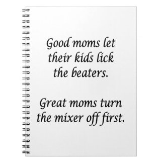 Bra mammor Super mammor Anteckningsbok