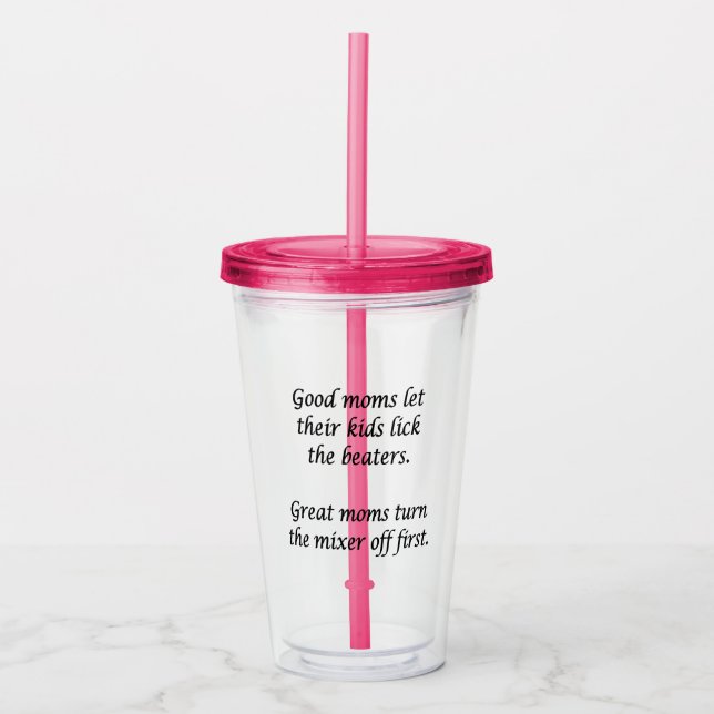 Bra mammor Super mammor  Take Away Mugg (Framsida)