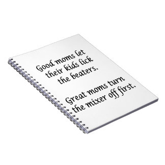 Bra Mammor Underbar Mammor Anteckningsbok Med Spiral